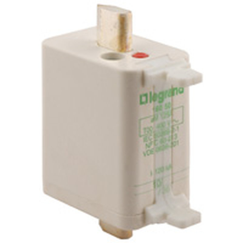 [LEG-016050] Legrand 016050 - Cartouche industrielle à couteau typeaM taille 00 - avec voyant - 125A