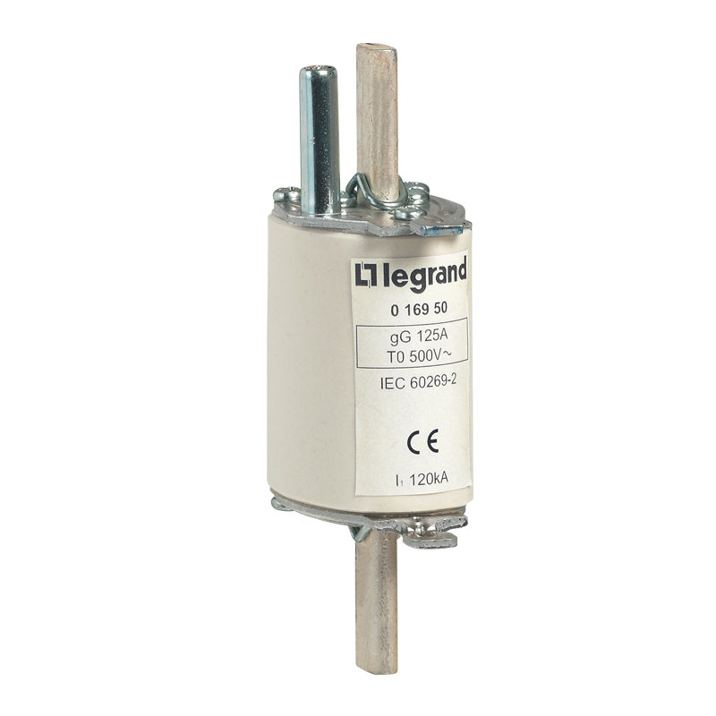 [LEG-016940] Legrand 016940 - Cartouche industrielle à couteau typegG taille 0 - avec percuteur - 80A