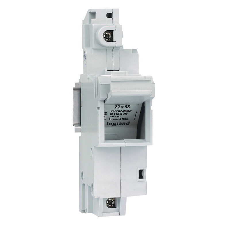 [LEG-021601] Legrand 021601 - Coupe-circuit sectionnable SP58 pour cartouche industrielle 22x58mm - 1P