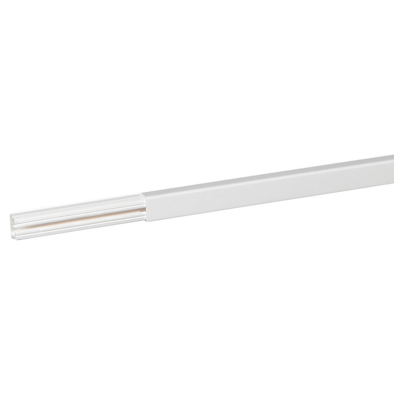 [LEG-030008] Legrand 030008 - Moulure DLPlus 20x12,5mm - 1 compartiment - longueur 2,1m - blanc