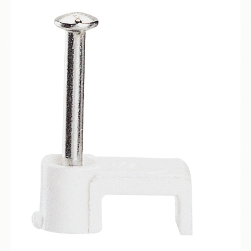 [LEG-031550] Legrand 031550 - Attache Fixfor blanche pour câble méplat 2x0,75mm²