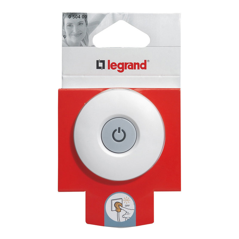 [LEG-050409] Fiche Double Fonction 2P+T 16A 250V Avec Interrupteur 16A legrand 050409