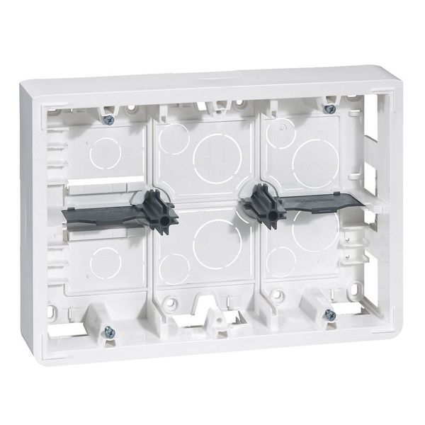 Cadre Saillie Prof. 46Mm Mosaic Pour 2X6, 2X8 Ou 2X3X2 Modul legrand 080276