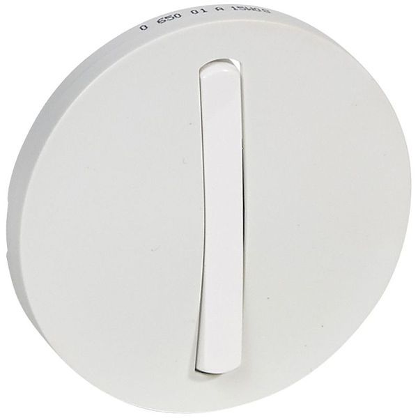 [LEG-065001] Legrand 065001 - Enjoliveur étroit Céliane pour interrupteur, va-et-vient ou poussoir Soft -blanc
