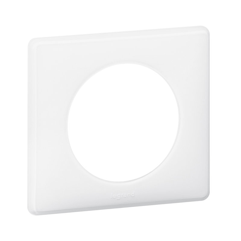 [LEG-066631] Legrand 066631 - Plaque Céliane Laqué 1 poste - finition Blanc