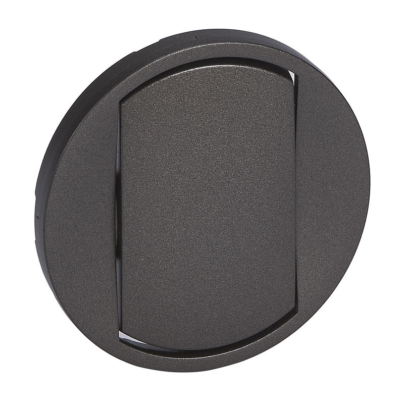 [LEG-067901] Legrand 067901 - Enjoliveur large Céliane interrupteur, va-et-vient ou poussoir Soft - graphite