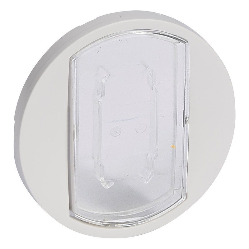 [LEG-068014] Legrand 068014 - Enjoliveur Céliane interrupteur , va-et-vient ou poussoir porte étiquette -blanc
