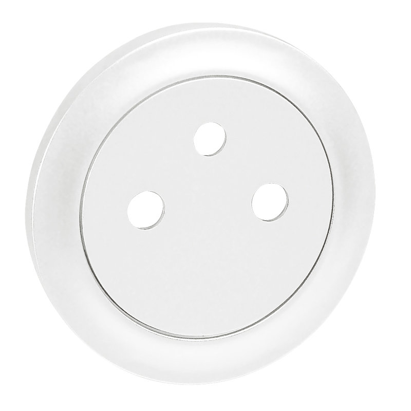 [LEG-068111] Legrand 068111 - Enjoliveur Céliane pour prise de courant 2P+T Surface - Blanc