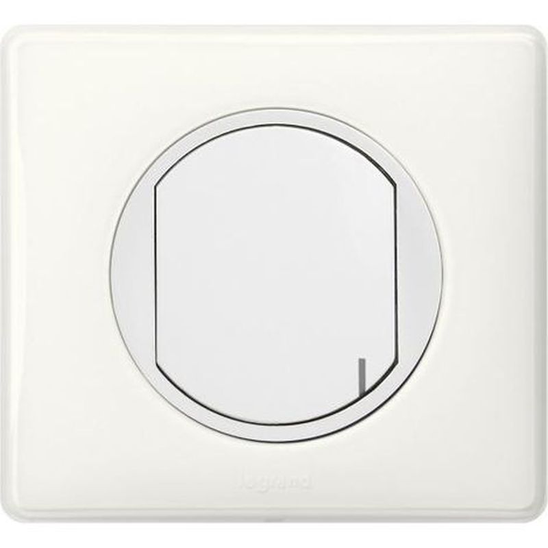 [LEG-068193] Enjoliveur Blanc Interrupteur Sans Fil