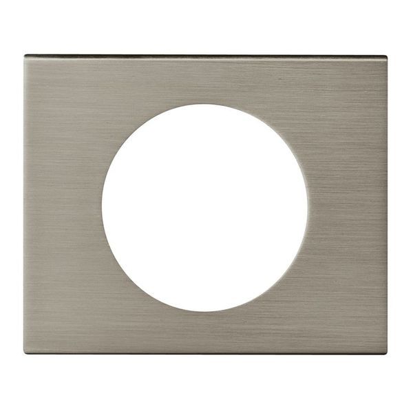 [LEG-069101] Plaque Céliane Matières 1 Poste Finition Inox Brossé legrand 069101