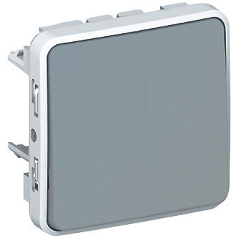 [LEG-069511] Legrand 069511 - Interrupteur ou va-et-vient étanche Plexo composable IP55 10AX 250V - gris