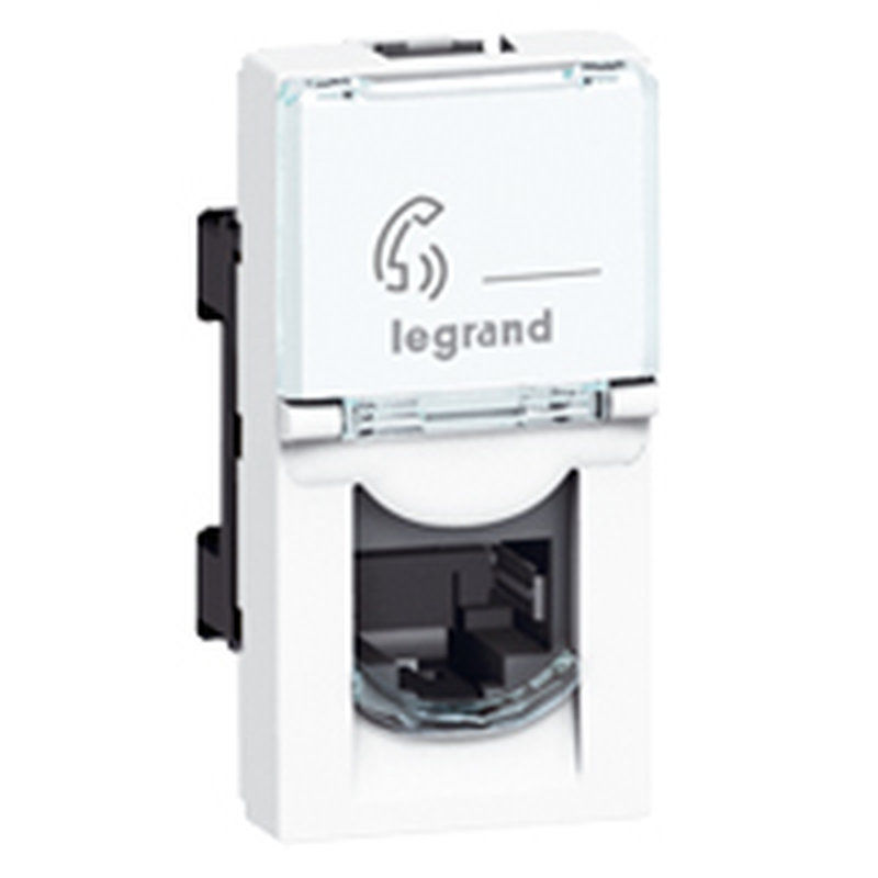 [LEG-076562] Legrand 076562 - Prise RJ45 catégorie 6 FTP Mosaic 1 module - Blanc