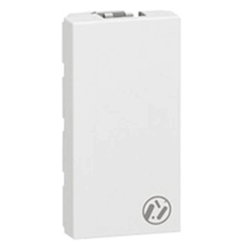 [LEG-078720] Legrand 078720 - Obturateur Mosaic 1 module - blanc antimicrobien
