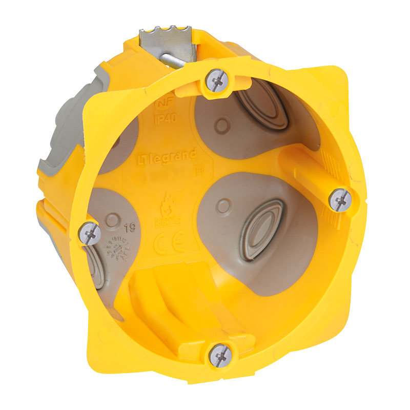 [LEG-080021] Legrand 080021 - Boîte monoposte Eco Batibox - profondeur 40mm