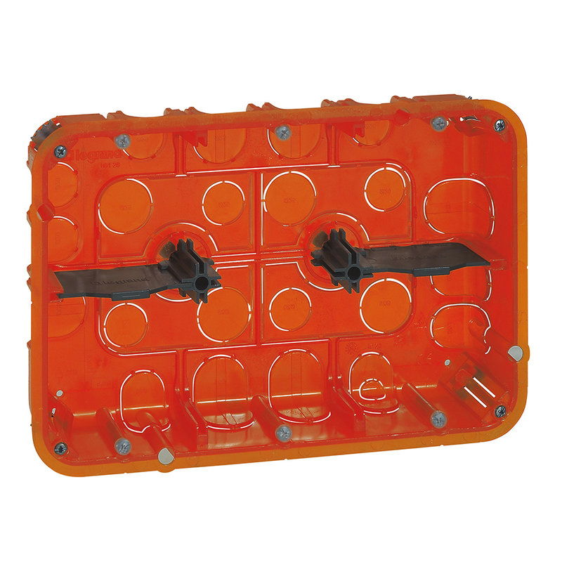 [LEG-080126] Legrand 080126 - Boîte multimatériaux Batibox 2x3 postes ou 2x6 à 8 modules - profondeur 50mm
