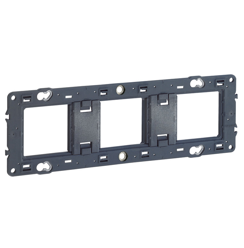 [LEG-080253] Legrand 080253 - Support à vis pour Mosaic , Céliane ou Soliroc pour 3 postes ou 6 à 8 modules