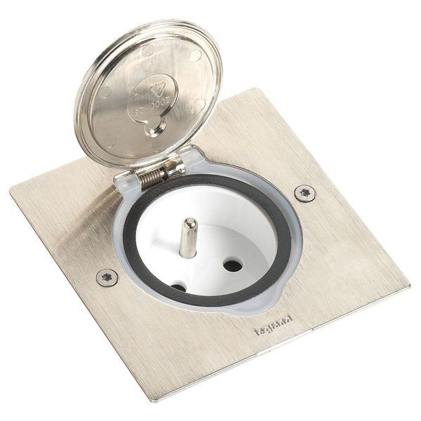 [LEG-089700] Platine De Sol Carrée À Équiper De Mécanisme Mosaic 1 Poste legrand 089700