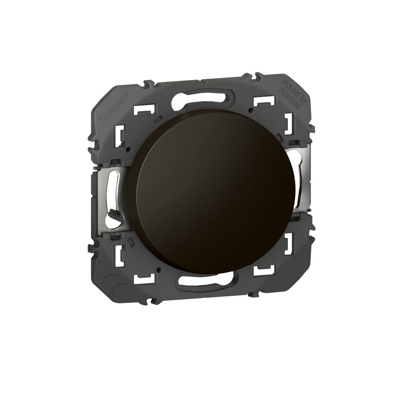 [LEG-095264] Legrand 095264 - Poussoir simple dooxie 6A 250V~ finition noir - sachet