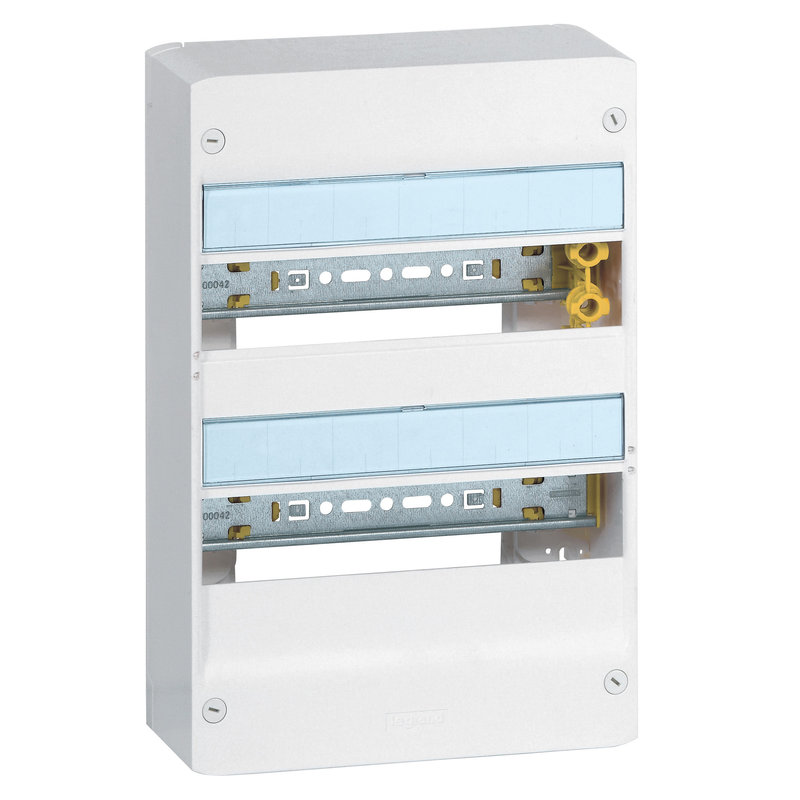 [LEG-401212] Legrand 401212 - Coffret Drivia 13 modules 2 rangées IP30 IK05 - Blanc RAL9003