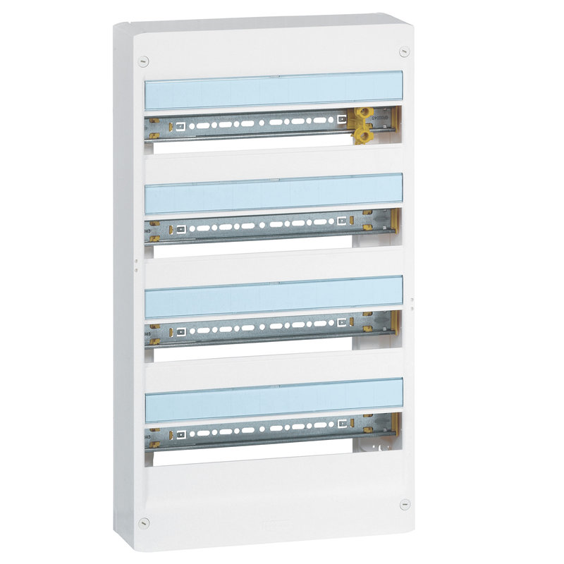Coffret Drivia 18 Modules 4 Rangées Ip30 Ik05 Blanc Ral900 legrand 401224