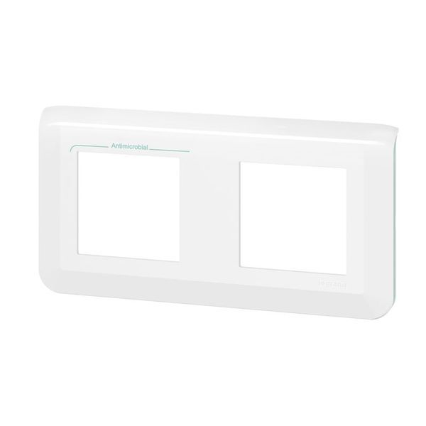 Plaque 2X2 Modules Antimicrobien legrand 078725L