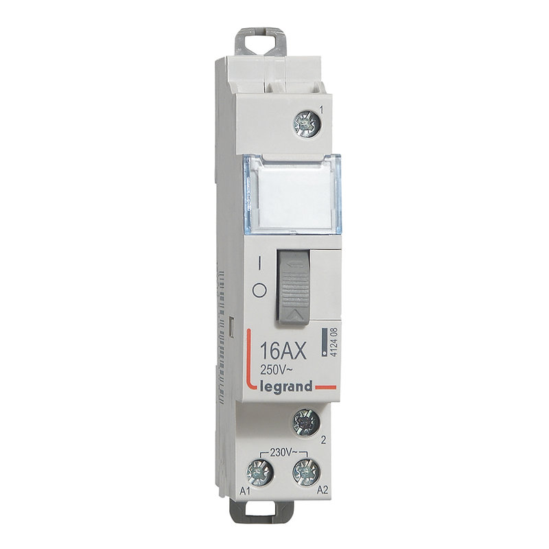 Télérupteur Standard À Vis 230V~- 1P 250V~ 16A 1F 1 legrand 412408