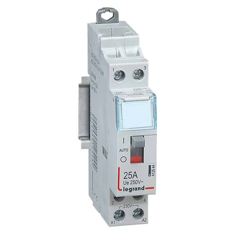 [LEG-412544] Legrand 412544 - Contacteur de puissance CX³ bobine 230V~ - 2P 250V~ - 25A - 2F - 1 module
