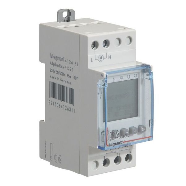 Interrupteur Horaire Programmable Digital Journalier Et Hebdomadair legrand 412631