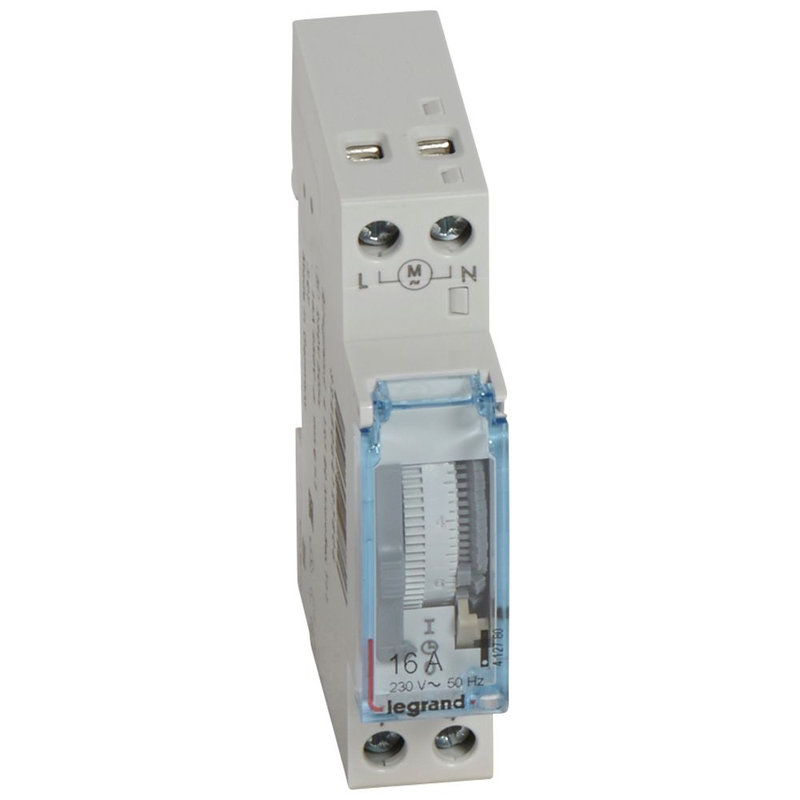 [LEG-412780] Legrand 412780 - Inter horaire analogique programmable manuel jour - vertical sans réserve marche