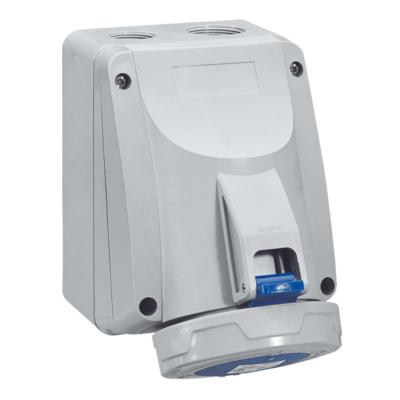 [LEG-555454] Legrand 555454 - Prise saillie P17 IP66/67 32A - 200V~ à 250V~ - 2P+T