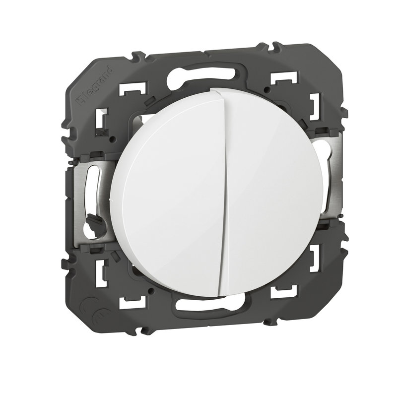 Double Interrupteur Ou Va-Et-Vient Dooxies 10Ax 250V~ Finiti legrand 600002