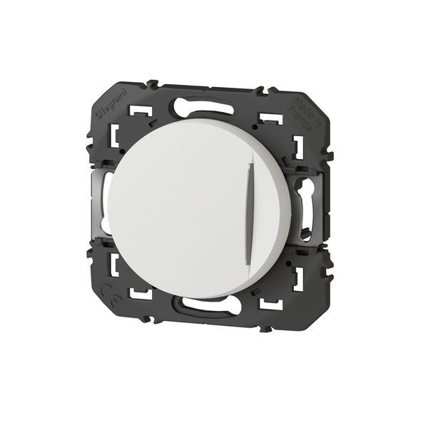 [LEG-600016] Legrand 600016 - Poussoir simple avec voyant lumineux dooxie 6A 250V~ finition blanc
