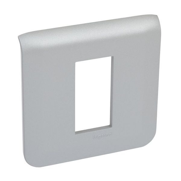 Plaque 1 Module 1 Poste Alu legrand 079311L