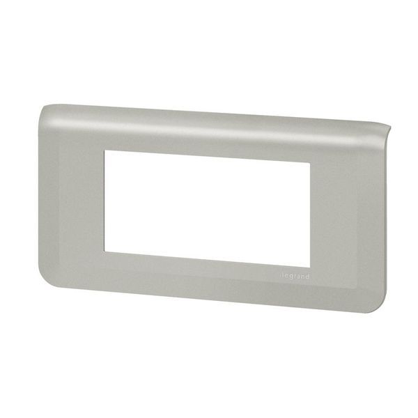 Plaque 4 Modules Alu legrand 079314L