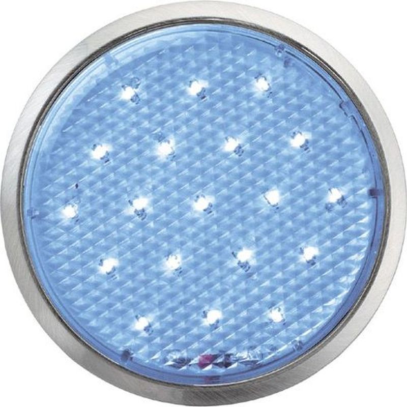 Led Roma Bleu 1W Ø50mm X 4mm Ip40 - Leo30833