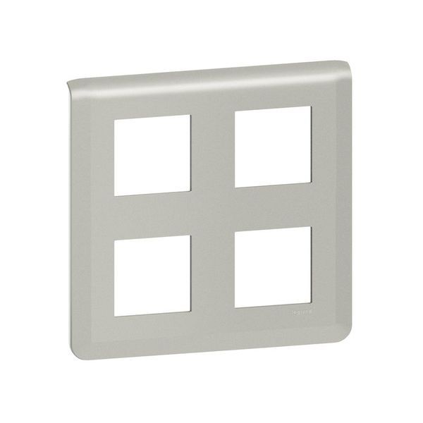 Plaque 2X2X2 Modules Alu legrand 079338L