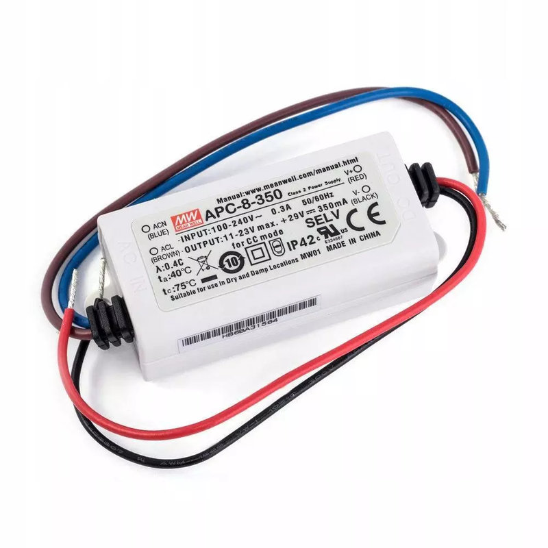 [ME-APC-8-350] Driver Led 350Ma 8W
