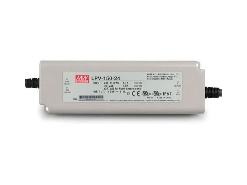 [ME-LPV-150-24] Alimentation Led 24V Dc 150W Ip67