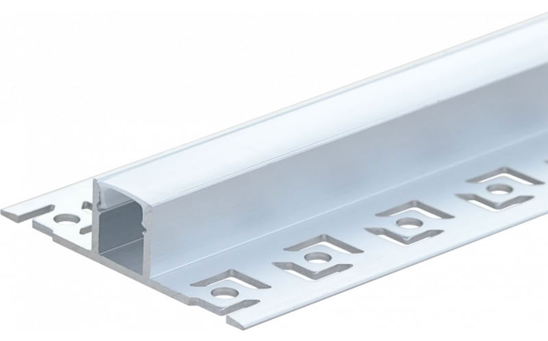 [RUB-PR-OPT5112] Profilé à enduire en Aluminium pour ruban Led 2 mètre