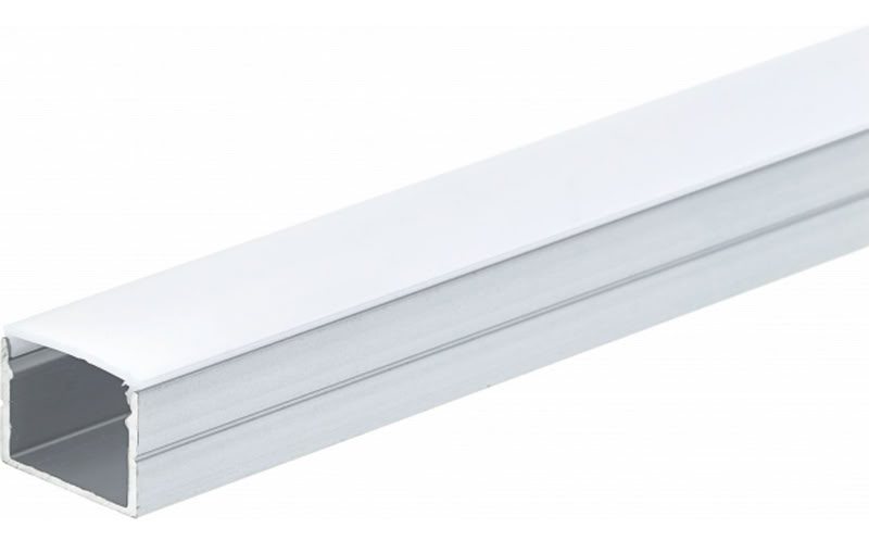 [RUB-PR-OPT5133] Profilé aluminium pour ruban led 2m 19x13mm