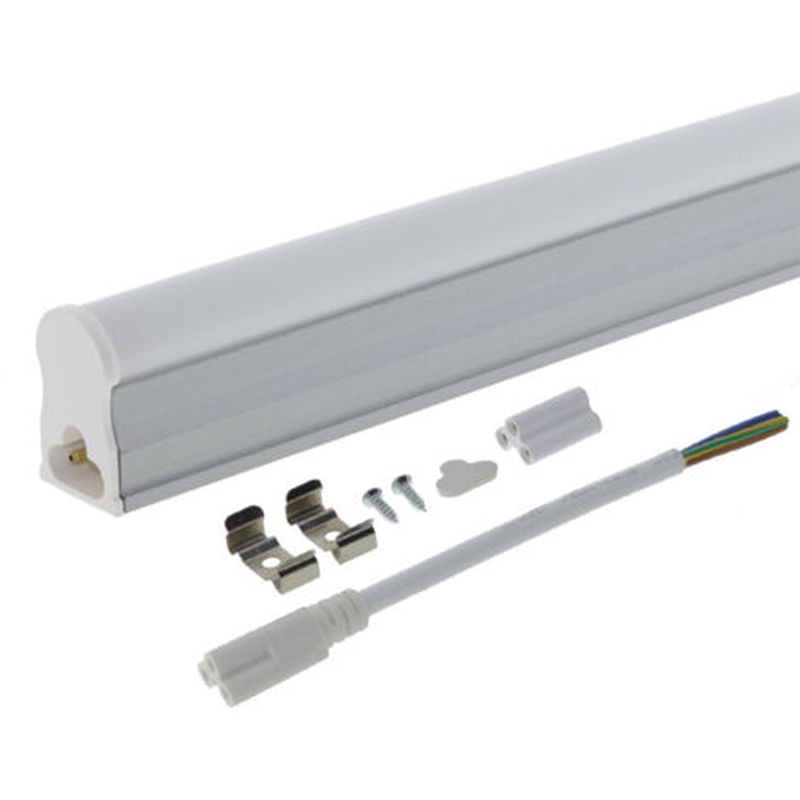 Réglette LED TUBE T5 31 CM, 4W/AC165-265V, MAT 4500K