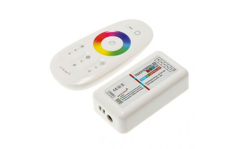 [RUB-AC-12/24-OPT6329] Télécommande Led Strip Rgbw Mini 12-24V - Touch Controller Blanc 6329