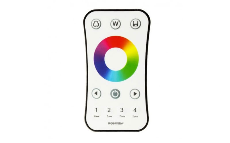 [RUB-AC-12/24-OPT6344] Détecteur À Distance Led Rgb/Rgbw 4 Zones Rf 2.4G R8 6344