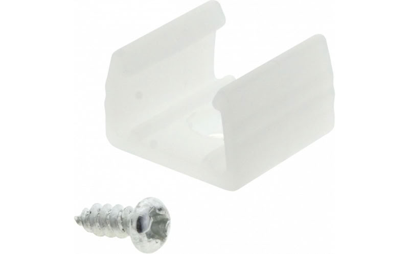 [RUB-AC-230-OPT6547] Clip de fixation pour ruban Led 230v 6x12mm