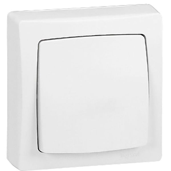 Permutateur Appareillage Saillie Complet Blanc legrand 086004