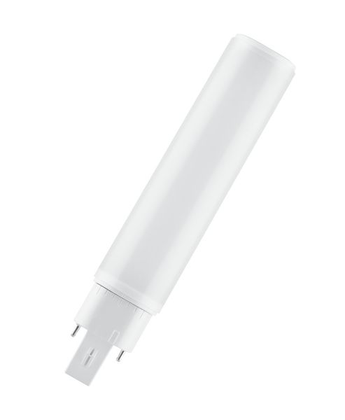 LED Ampoule dulux D 26 dépolie G24d-3 920lm 830 10w douille rotative - 024977
