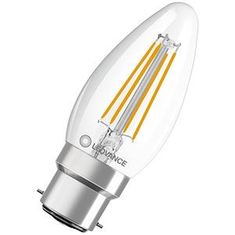 Ampoule LED CLASSIC LEDVANCE PFM CLB40 Verre Clair B22d 4W 827 470lm