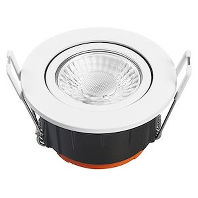 Encastré LDV SPOT Recouvrable ADJ 5,5W 3CCT 400/600lm 60DEG PowerSelect IP65 Blanc