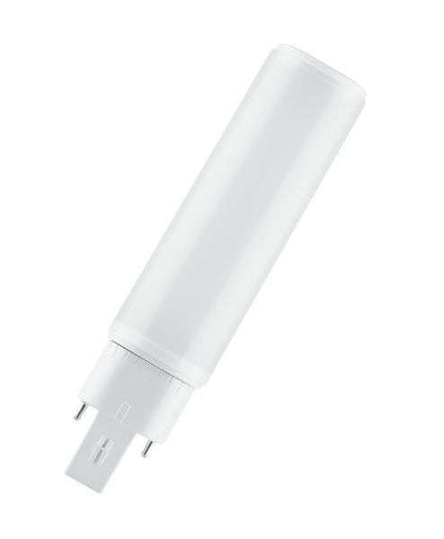 LED Ampoule dulux D 13 dépolie G24d-1 550lm 830 5w douille rotative - 135086
