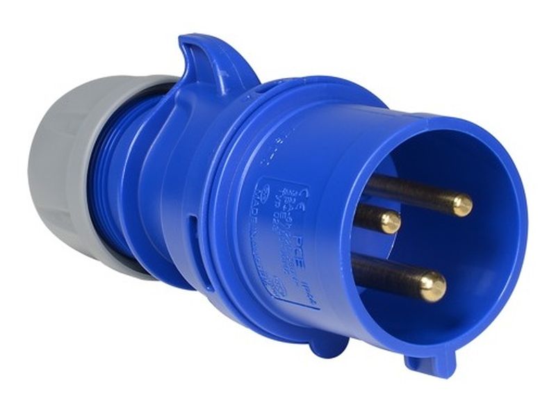 Fiche Mâle 32A 2P+T IP54 industriel P.C.Electric